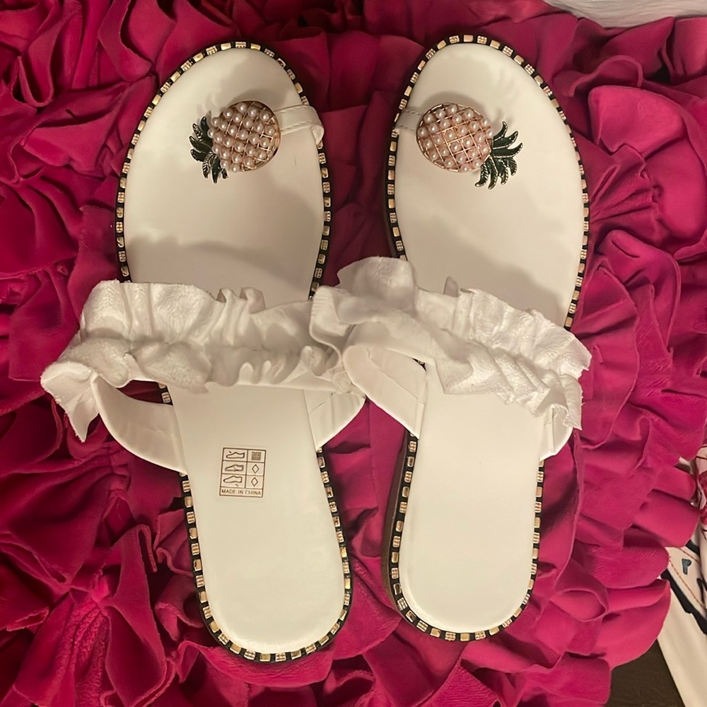 White Sandals